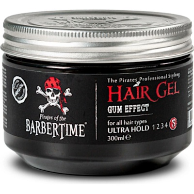 Barbartime Hair Gél Gum Effect ultra silne tužiaci stylingový gél 300 ml