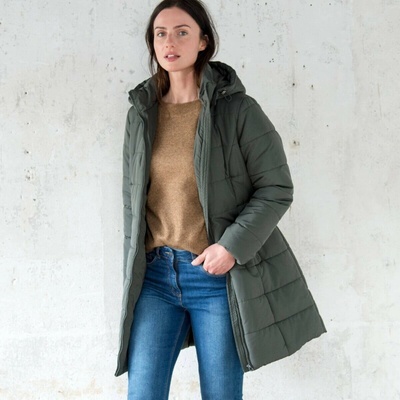 Blancheporte prešívaná bunda khaki