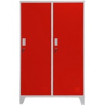 Carmen Метален шкаф Carmen CR-1604-2 JZ - Сив / червен (3580174_3) - xmall