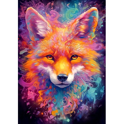 Enjoy - Puzzle Fiery Fox - 1 000 piese