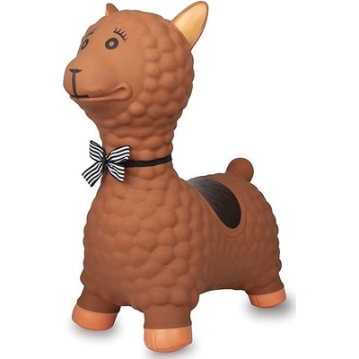 Jamara Nafukovací hopsací lama hnědá
