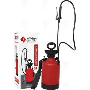 Пръскачка рамeнна DIRIM 5L - пластмасова, с ръчно бутало (44714)