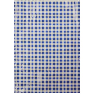 Karton P+P Obrus do výtvarnej výchovy 65x50 cm modrobiele kocky