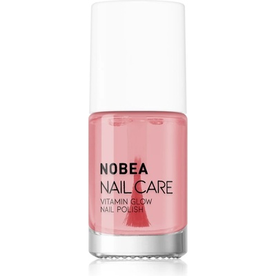 NOBEA Nail Care Vitamin Glow Nail Polish подхранващ лак за нокти 6ml