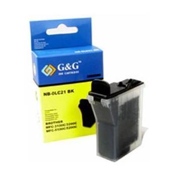 Compatible Brother ( lc21 lc600 ) black mfc-580/590/880/890 mfc-3200j/5100j/5200j - nb-0lc21bk