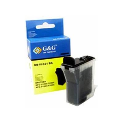 Compatible Brother ( lc21 lc600 ) black mfc-580/590/880/890 mfc-3200j/5100j/5200j - nb-0lc21bk