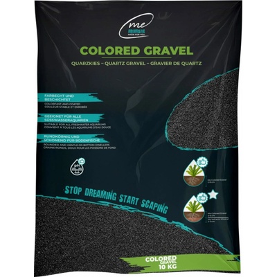 ME Aquaristic štěrk Obsidian Black 1-2 mm 10 kg