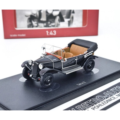 Tatra 12 convertible open černáAUTOCULT 1:43