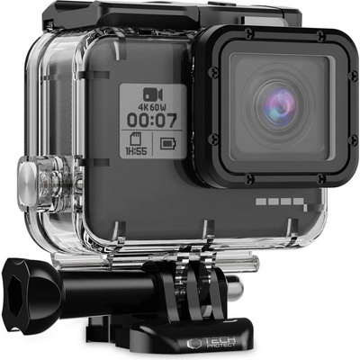 Tech-Protect Водоустойчив калъф за GoPro Hero 5 / 6 / 7 от Tech Protect GA200 - Прозрачен (5906302371778)