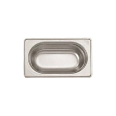 Gastronádoba nerezová 1/9 hĺbka 65 mm, objem 0,5 l 100019222