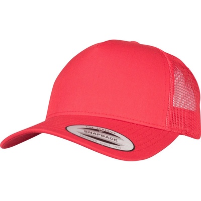 Flexfit 6506 Retro Trucker 5 panelová COT55650600499-red Červená