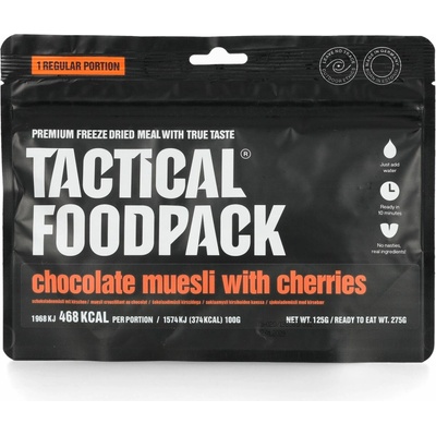 Tactical Foodpack Čokoládové müsli s čerešňami 275 g