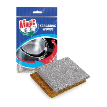 Image 1 of Magic Clean 2 бр метализирани гъби за почистване Magic Clean (mc 0115)