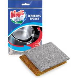Magic Clean 2 бр метализирани гъби за почистване Magic Clean (mc 0115)