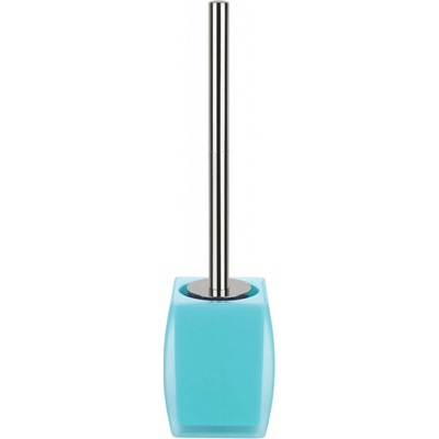 Spirella WC štětka FREDDO s modrou plastovou nádobou 10 16099