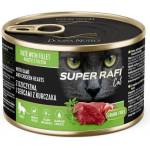 RAFI Super Rafi Cat Adult P&F Game and Chicken hearts 185 г
