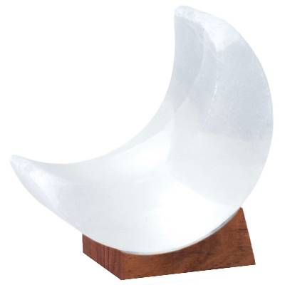 Мини USB лампа от хималайска сол Himalaya Salt Dreams - Луна (246211)