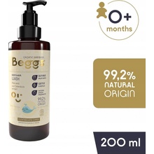 BEGGS Detský sprchový gél na telo a vlasy 200 ml