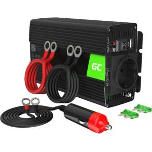 Green Cell Преобразувател на напрежение Green Cell Инвертор 12V / 230V 500W/1000W (INV16)