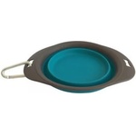 M-PETS Сгъваема купичка за храна и вода M-Pets On The Road Foldable Bowl - Силиконова купа 20 см, 420 мл, СИНЯ, Белгия - 10552399