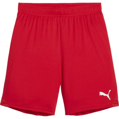 Puma TEAMGOAL SHORTS JR Červená,Bílá