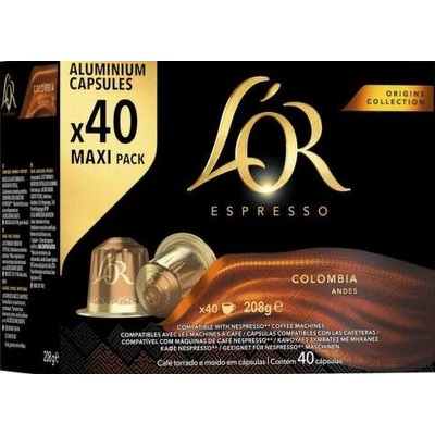 L'OR L´OR Espresso Colombia Andes алуминиеви капсули за Nespresso® 40 бр