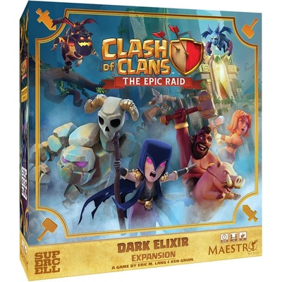 Maestro Media Разширение за настолна игра Clash of Clans: The Epic Raid - Dark Elixir (MMV-MMCP01)
