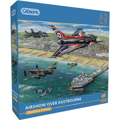GIBSONS Letecká show nad Eastbourne 500 dílků