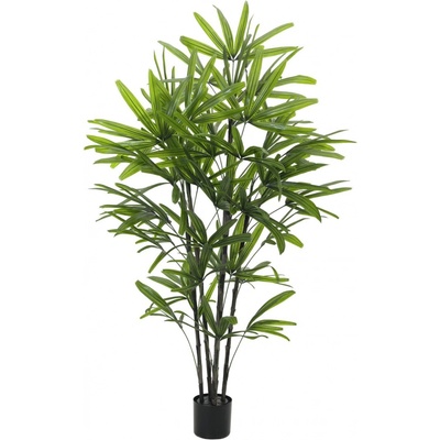 Umělá palma Rhapis v květináči, 175cm