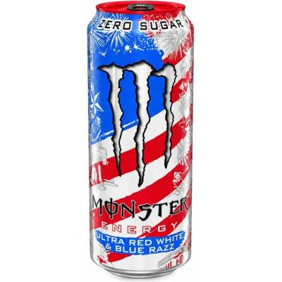 Monster Ultra Red White & Blue Razz 473 ml