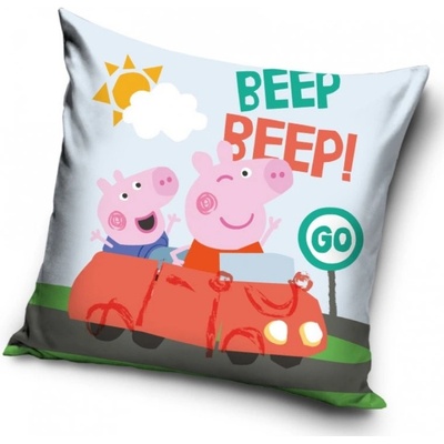 Carbotex Prasiatko Pepina a Tomík v aute 40 x 40 cm