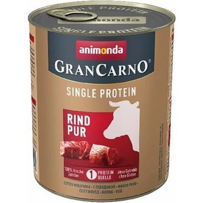 Animonda GranCarno Single Protein Adult čisté hovězí 12 x 800 g