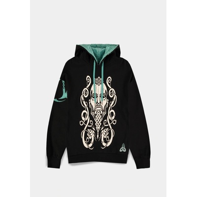 Assassin's Creed Valhalla Women's Hoodie With Teddy Hood Black