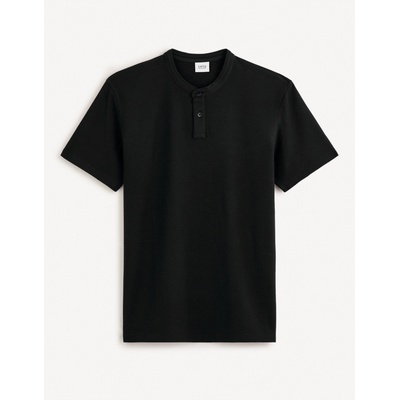 Celio Черна мъжка основна поло тениска Celio Gesohel Celio | Cheren | МЪЖЕ | S