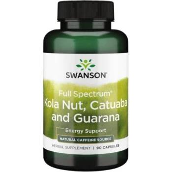 Swanson Full Spectrum Kola Nut, Catuaba & Guarana [90 капсули]