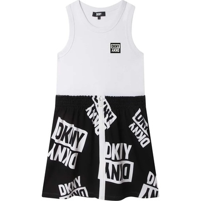 DKNY Детска рокля Dkny в черно къс модел със стандартна кройка (D32875.156.162)