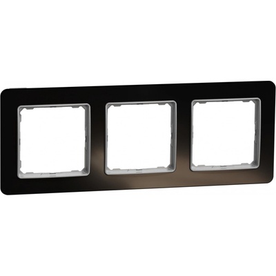 CB Elektro Rámcek 3-násobný, Tmavé Sklo, Sedna Design (Schneider)