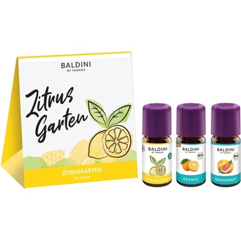 BALDINI Комплект аромати от 3 части Citrus Garden® organic - 15 мл