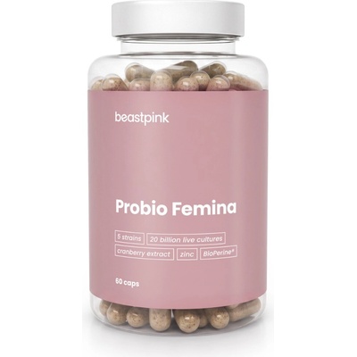 GymBeam Probio Femina BeastPink 60 kapsúl