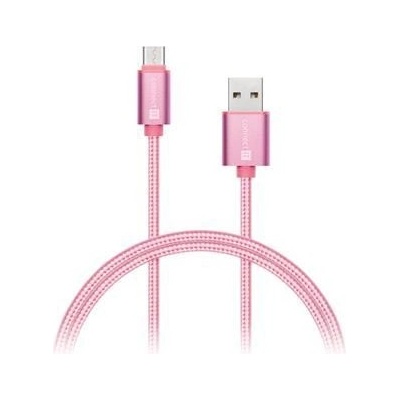 Connect IT CI-667 USB C - USB, 1m, růžově-zlatý