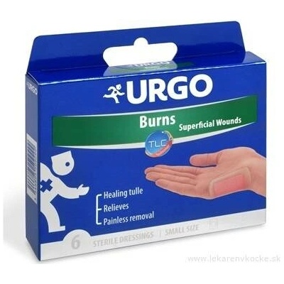 Urgo Burns Na popáleniny 6 ks