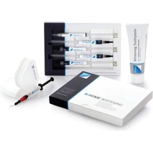 WHITEsmile Избелващ гел за домашна употреба Whitening 16% White Smile , 8 шприци с избелващ гел х 1, 2 мл , 2 шприци x 1, 2 ml десенсибилизатор (WHITESMILE)