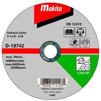 Image 1 of Makita 230 mm D-18742