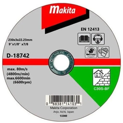 Makita 230 mm D-18742
