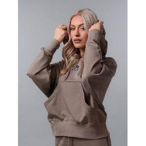 FLAIR Ватиран суитшърт 221025 (221025-brown)