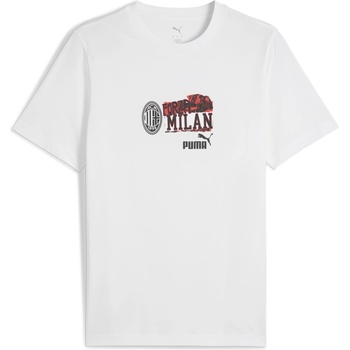 Image 1 of PUMA Мъжка тениска Puma AC Milan Ftblnrgy T-Shirt Mens - White/Black
