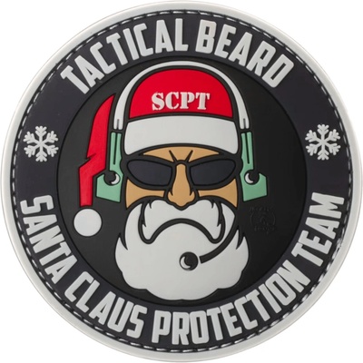 Claw Gear Santa Claus Protection Team Rubber Patch