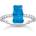 Thomas Sabo Пръстен Thomas Sabo x HARIBO Mini Blue Goldbear Zirconia (TR2459-052-1-52)