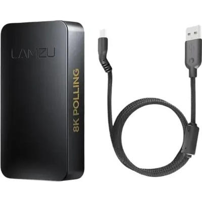 Lamzu приемник за мишка 8K DONGLE - Black (LAMZU-8K-DONGLE-BK)