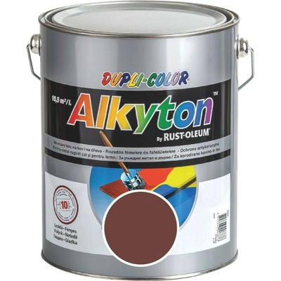 Alkyton Hladký lesk 5 l oxidovaná červená
